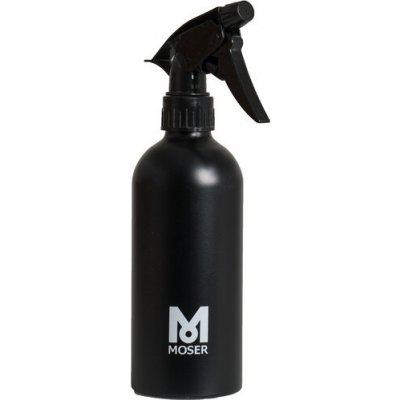 Moser rozprašovač hliníkový černý matný 400 ml