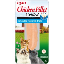 Inaba Ciao Chicken Fillet Grilled in Crab Flavored Broth 25 g