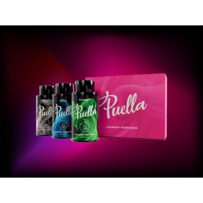 Puella Dárkové balení parfémů na praní dle vlastního výběru 3 x 50 ml – Zboží Dáma