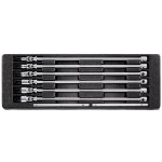 Sada bitů HONITON na prodloužené T-rukojeti, 8 dílů, plastové plato, HA083 – Zboží Dáma