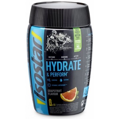 ISOSTAR prášek Hydrate and Perform grep 400 g – Hledejceny.cz