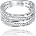 Minet JMAN0512SR stříbrný prsten – Zboží Dáma