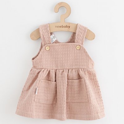 Kojenecké mušelínová sukýnka New Baby Comfort clothes růžová – Zboží Mobilmania