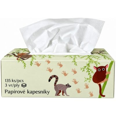 BENZHU Papírové kapesníky 3-vrstvé 135 ks – Hledejceny.cz