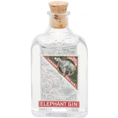 Elephant Gin dry 45 % 0,05 l (holá láhev) – Sleviste.cz