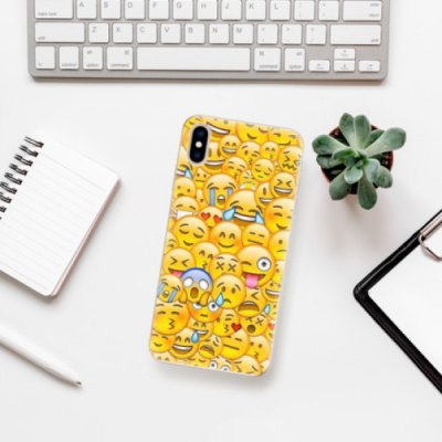 Pouzdro iSaprio - Emoji - iPhone XS Max – Zbozi.Blesk.cz