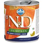 N&D Pumpkin Dog Starter Lamb Pumpkin Blueberry 285 g – Sleviste.cz