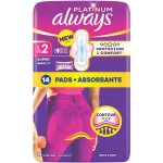 Always Platinum Long Plus velikost 2 hygienické vložky s křidélky 14 ks – Hledejceny.cz