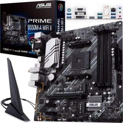 Asus PRIME B550M-A WI-FI II 90MB19X0-M0EAY0 – Zboží Mobilmania