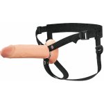 Pipedream Fantasy X Tensions Elite 8" Silicone Hollow Strap on Dual Density Skin – Zboží Dáma