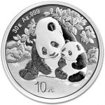 China Mint Stříbrná mince Čínská Panda 30 g – Zboží Mobilmania