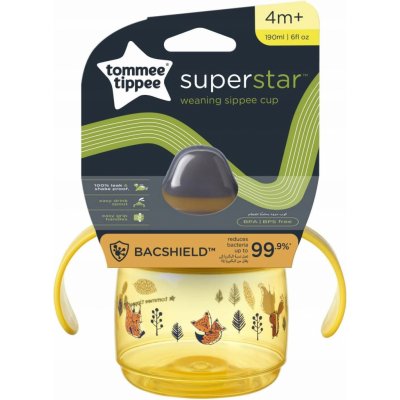 Tommee Tippee netekoucí hrnek Superstar Yellow 190 ml – Zboží Dáma