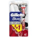 Gillette Blue3 Red & White 6 ks