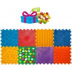 Ortek Masážní podložka Ortek Mix Puzzle, 8 dílů + modul Kameny – Zboží Dáma