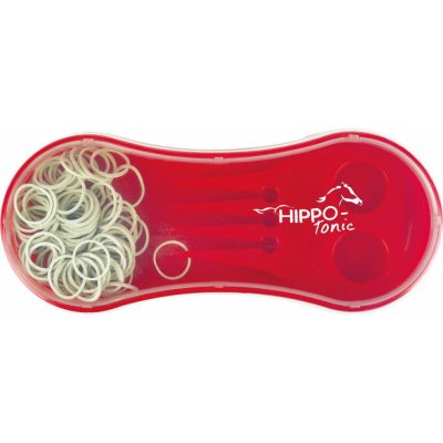 Hippotonic Kartáč s gumičkami a hřebenem red – Zbozi.Blesk.cz