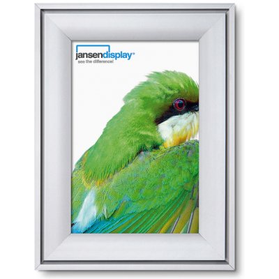 Jansen Display Klaprám COMPASSO A4 ostrý roh profil 37 mm voděvzdorná folie, 264 x 351 mm – Hledejceny.cz