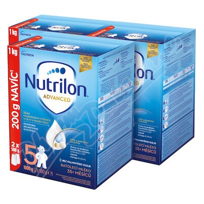 Nutrilon Advanced 5 3 x 1000g – Zboží Dáma Nutrilon Advanced 5 3 x 1000g – Zboží Dáma