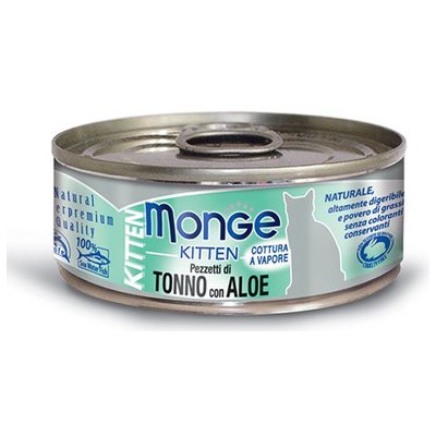 Monge Jelly Kitten Tuňák a aloe 80 g