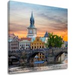 Papilora Obraz na stěnu MĚSTO PRAHA - 60x60 cm – Sleviste.cz
