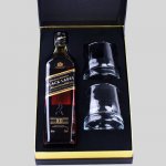 Johnnie Walker Black 12y 40% 0,7 l (dárkové balení 2 sklenice) – Hledejceny.cz