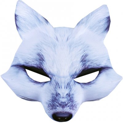 Rappa maska bílá liška – Zboží Mobilmania