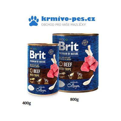 Brit Premium by Nature Beef with Tripes 400 g