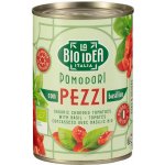 Bio Idea Sekaná rajčata s bazalkou Bio 400 g – Zboží Dáma
