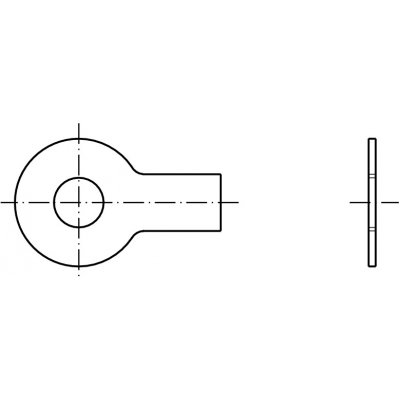 PROFISTYL DIN 93 podložka pojistná s jedním jazýčkem černá Varianta: DIN 93 podložka pojistná s jedním jazýčkem 10,5 pro M10 – Hledejceny.cz