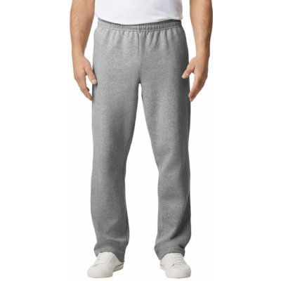 Gildan Unisex tepláky Open portovní šedá – Zboží Dáma