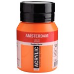 Amsterdam Standard akrylová barva 250 ml 276 Azo Orange – Hledejceny.cz