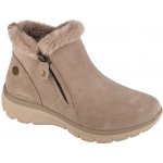 Skechers Easy Going High Zip 2 dámská zimní obuv hnědá – Sleviste.cz