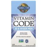Garden of Life Vitamin Code 50 pro muže po padesátce 120 kapslí – Hledejceny.cz