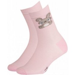 Gatta Cottoline vzorované 244.59N Dívčí ponožky bílá