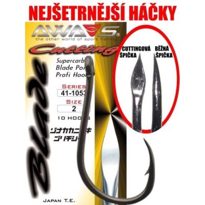 Awa-Shima Cutting Blade 1053 black nickel vel.2 10ks – Sleviste.cz