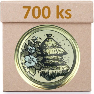 Víčko na sklenici TO-82 - Zlatý úl - Krabice 700 ks – Hledejceny.cz