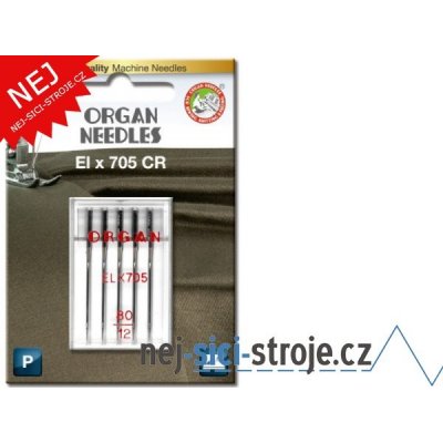 Jehly pro COVERLOCK ELx705 č.80 – Sleviste.cz