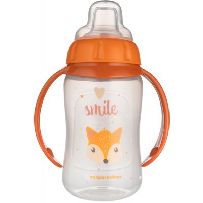 Canpol Babies hrneček tréningový s úchyty Cute Animals růžový zajíc 320ml – Zboží Mobilmania