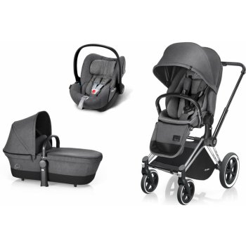 Cybex Priam Seat Lux Chrome 3v1 Manhattan Grey All Terrain 2018 od