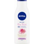 Nivea Rose Touch tělové mléko 400 ml – Zboží Mobilmania