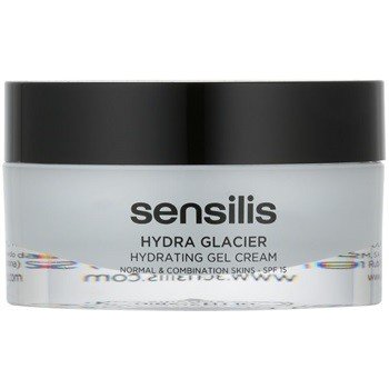 Sensilis Hydra Glacier hydratační gelový krém SPF 15 Normal & Combinnation Skins 50 ml