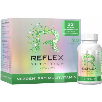 Reflex Nexgen PRO 90 kapslí + Omega 3 90 kapslí – Zbozi.Blesk.cz