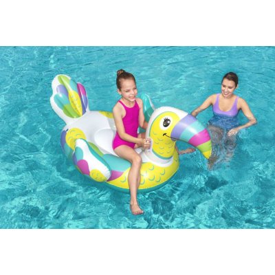 BESTWAY Nafukovací tukan s držadly 173x91cm – Zboží Mobilmania