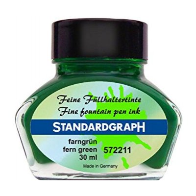 Standardgraph Fern Green inkoust kapradinově zelený 572211 – Zboží Mobilmania