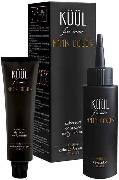 Kuul for men N2 Dark Brown tmavě hnědá barva na vlasy a vousy 70 ml