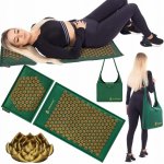 SPRINGOS Akupresurní masážní podložka s polštářkem FA0154 – Zboží Dáma