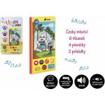 Teddies Veselý Mobil Telefon plast česky mluvící 7,5 x 15 cm na baterie se zvukem na kartě – Zboží Mobilmania