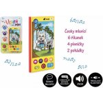 Teddies Veselý Mobil Telefon plast česky mluvící 7,5 x 15 cm na baterie se zvukem na kartě – Zboží Dáma