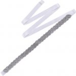 B-TOP Luxusní svatební pás s kamínky Typ 1 – Sleviste.cz