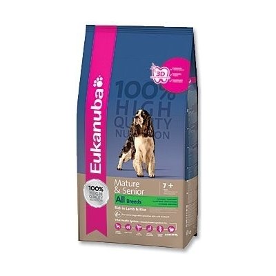 Eukanuba Mature & Senior Lamb 12 kg – Zboží Mobilmania