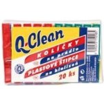 Q clean kolíčky na prádlo plastové 20 ks – Zboží Dáma